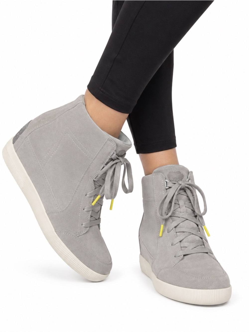 Sorel New Out N About gray waterproof wedge ankle boots women’s 7.5
